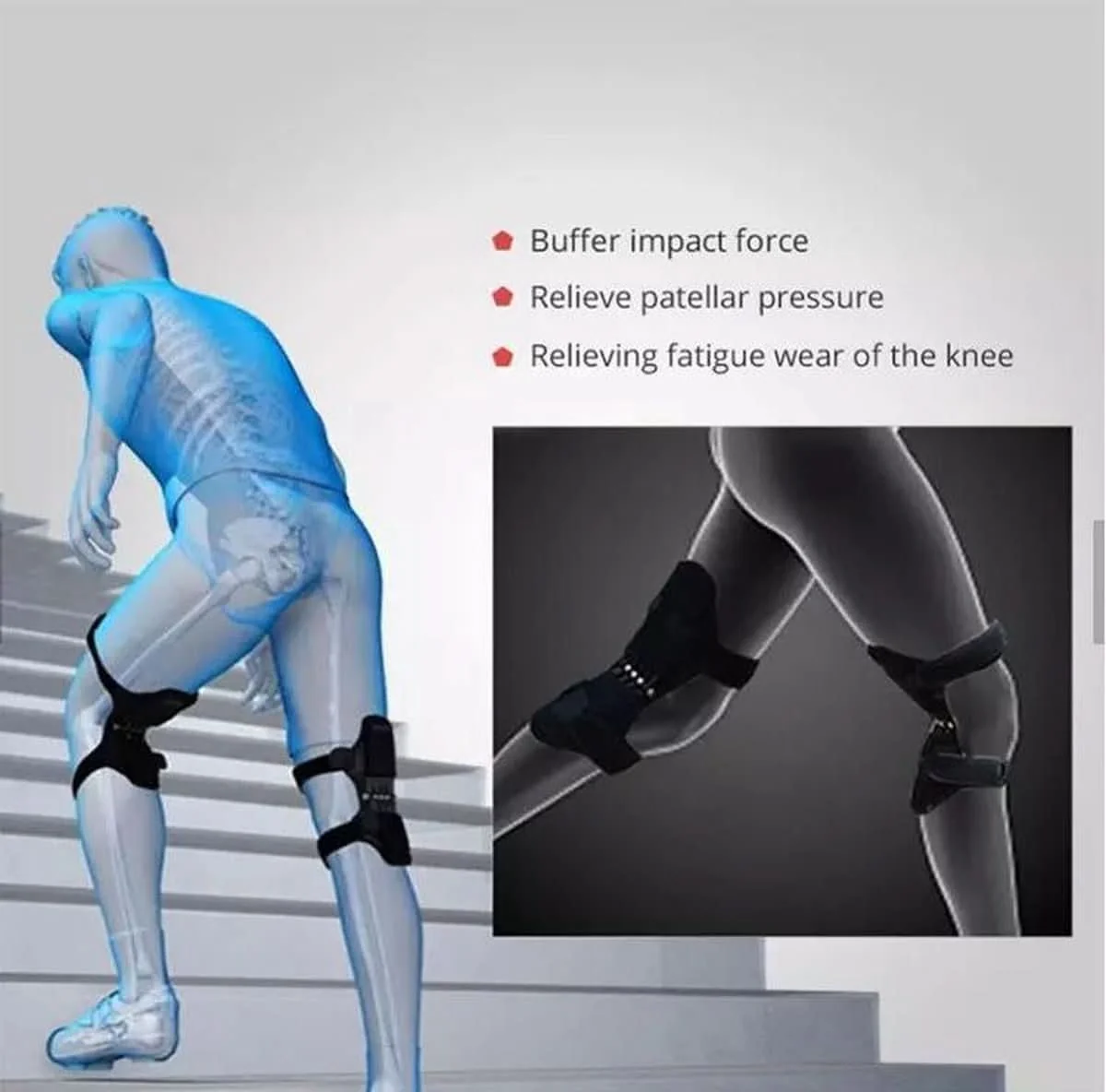 Anti-Gravity Kniebrace - Afbeelding 4