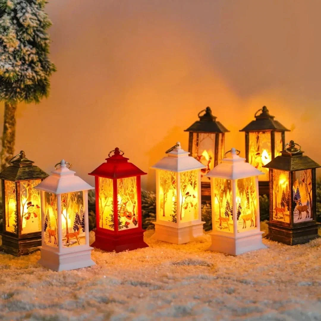 LED Kerstlantaarn Verlichting - Afbeelding 7